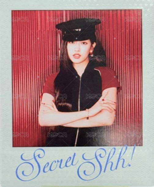 IVE SECRET 專輯卡 shh ver. 正面