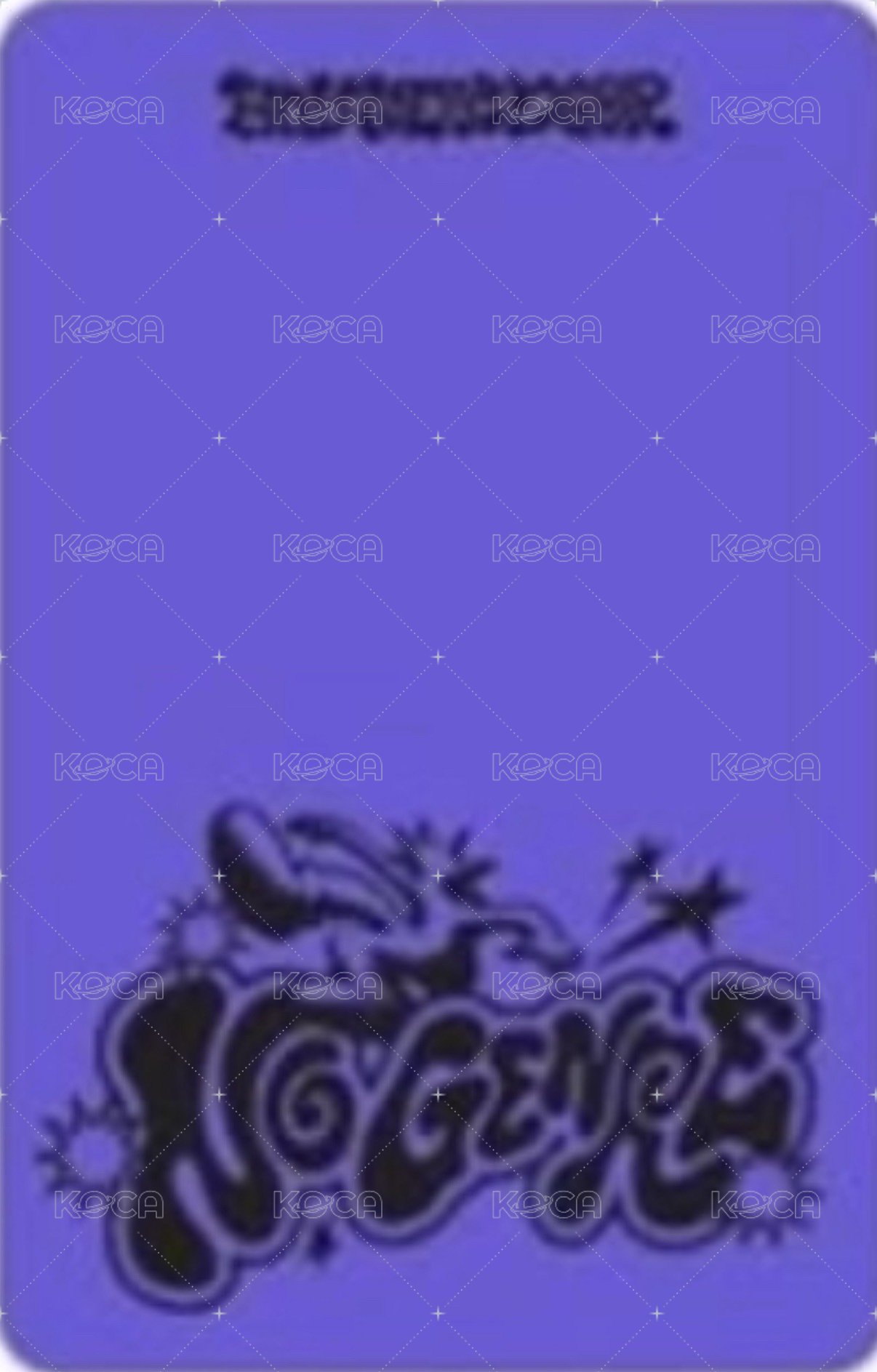 No Genre 阿拉丁 預售 特典卡 Boardgame ver. 背面