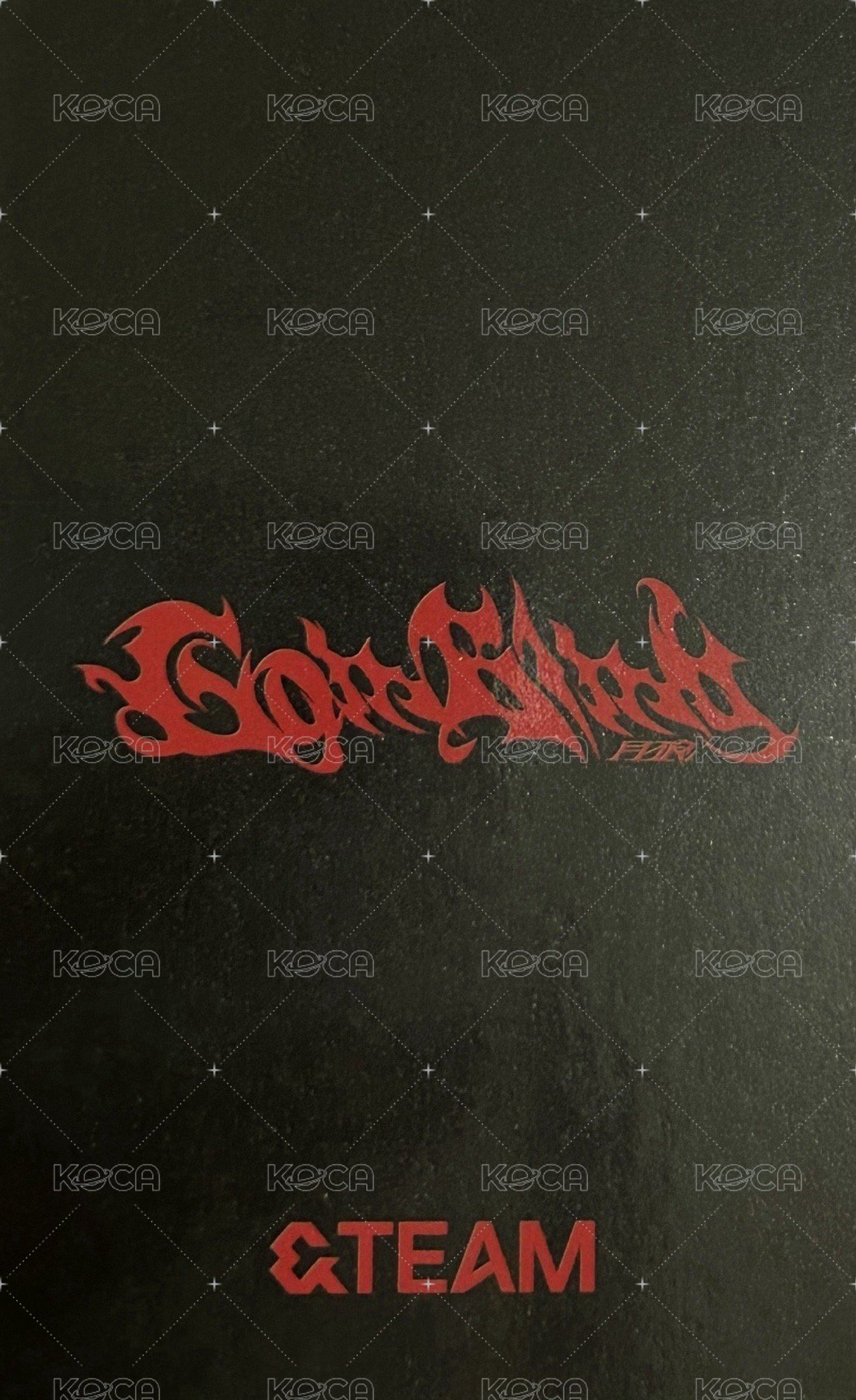 月狼 k4 幸運卡  背面