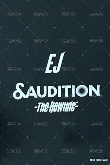 &AUDITION LINE Music 抽選卡  背面