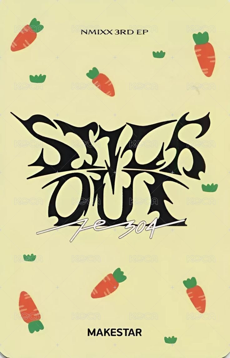 STICK OUT ms 線上 9.0 簽售卡 胡蘿蔔友 背面