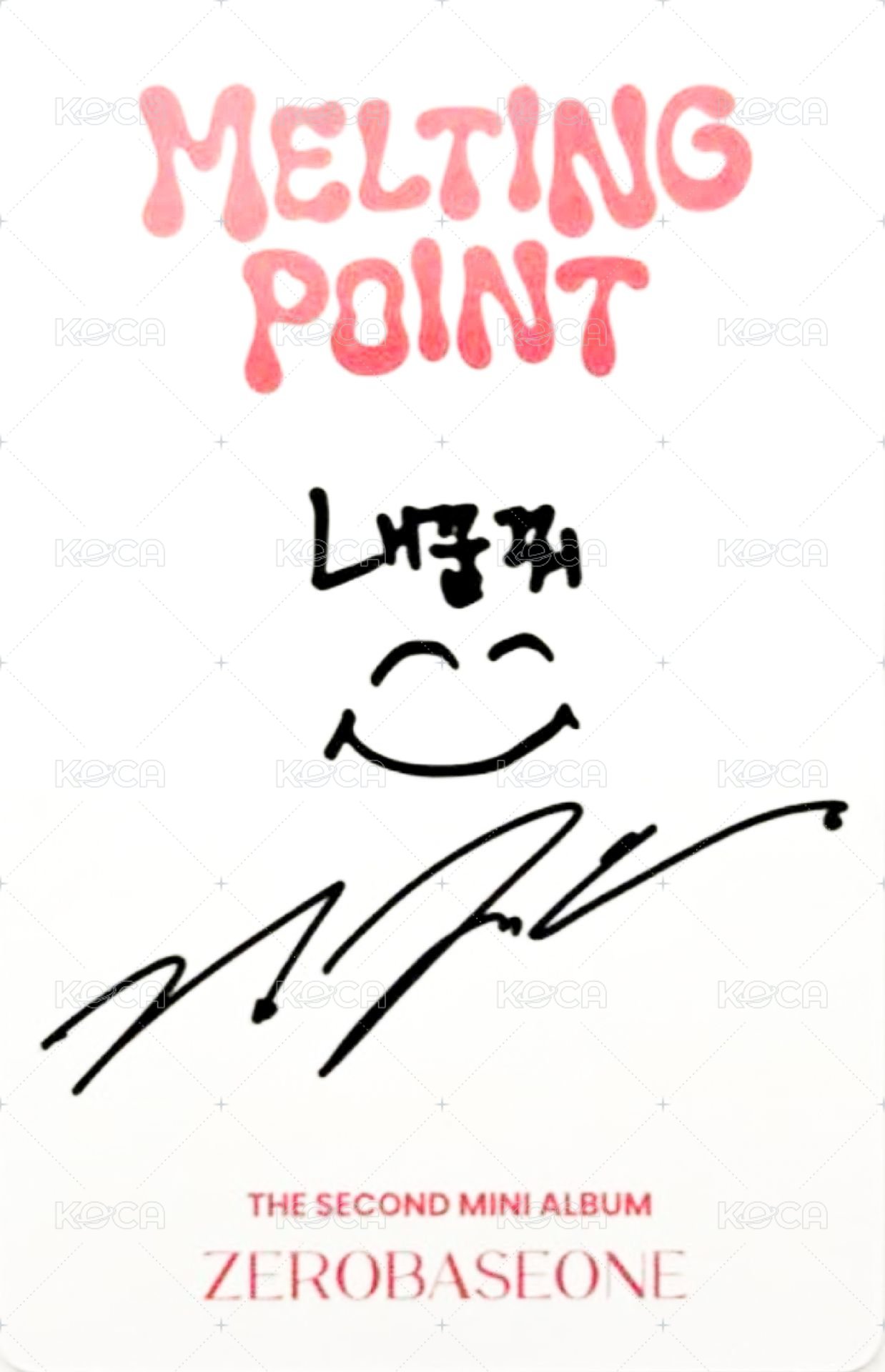 迷二 專輯卡 FAIRYTALE ver. 背面