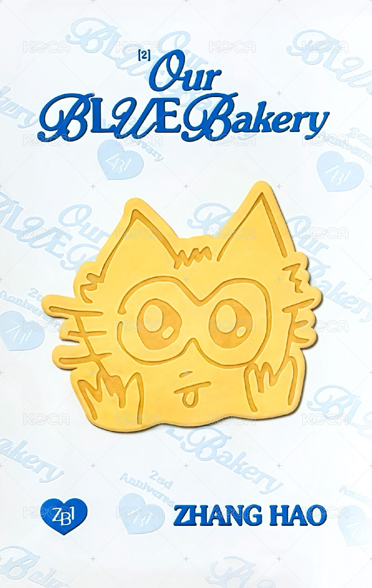 兩周年快閃 周邊卡 餅乾卡 背面