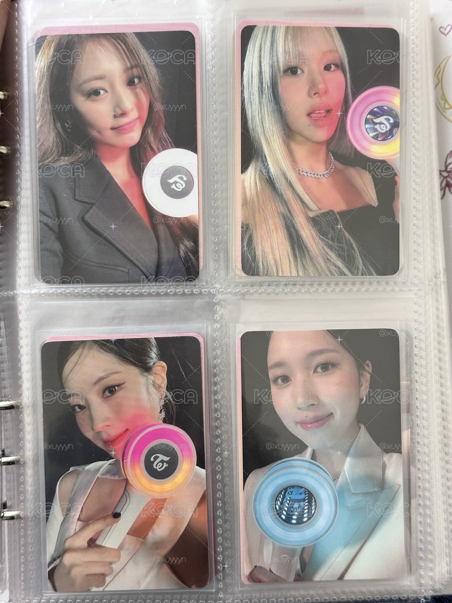 TWICE三代手燈卡 全部一起