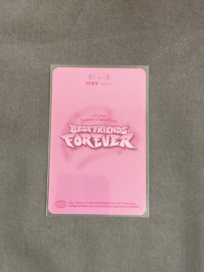 ITZY 2024年曆捏臉志