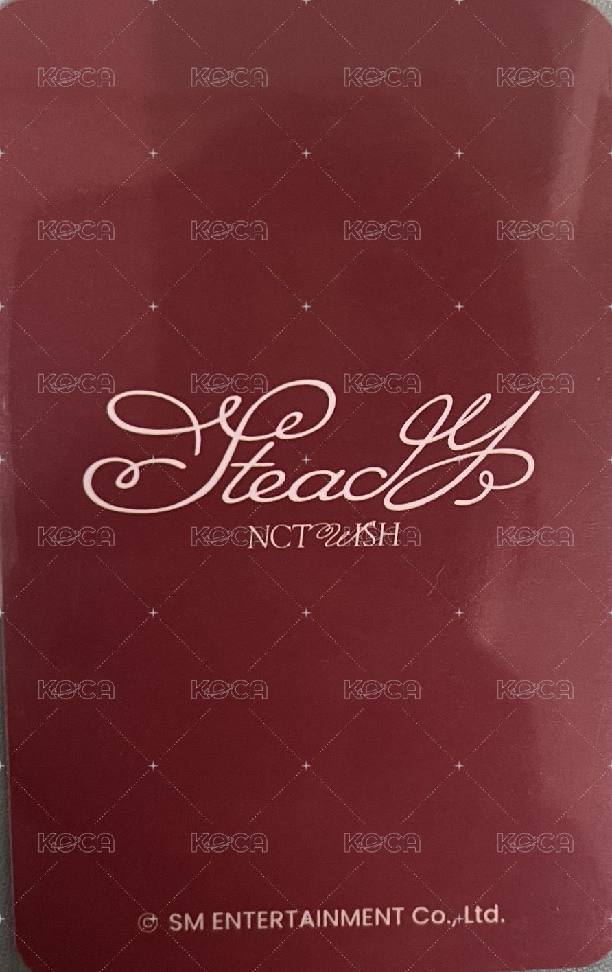 Steady iMe 台北簽售 pb 簽售卡  背面