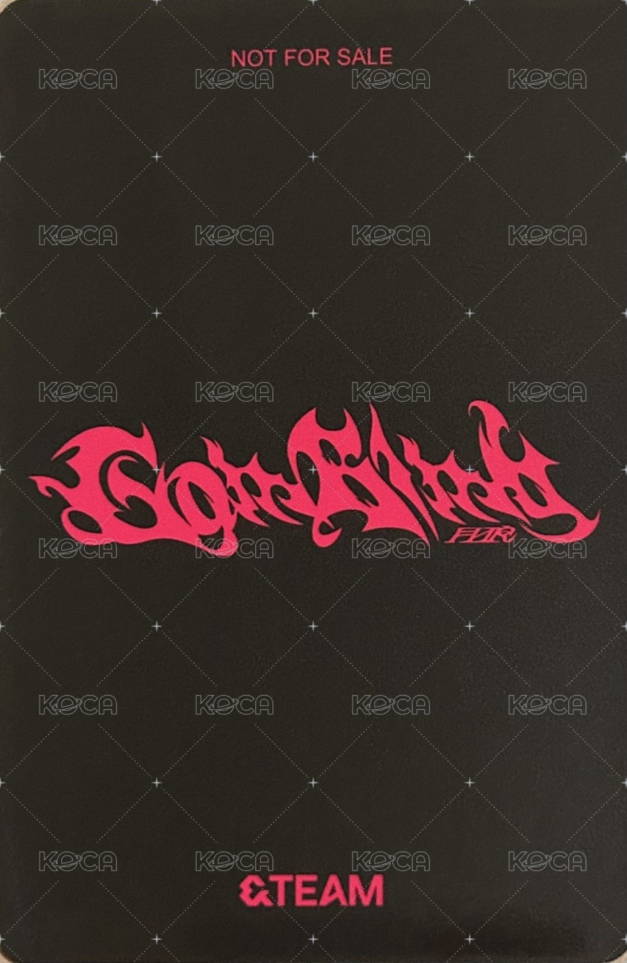 月狼 環球 通路 特典卡  背面