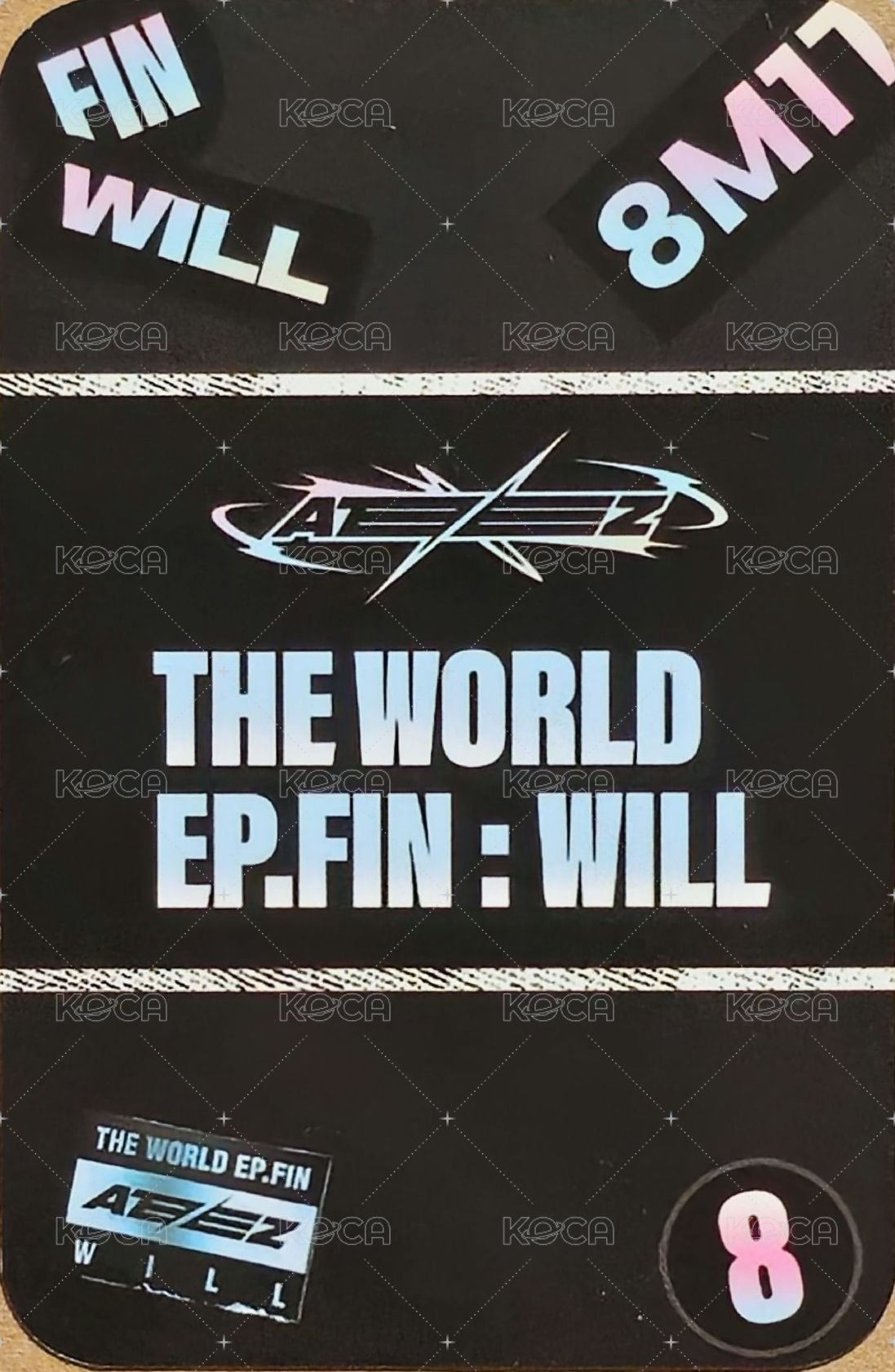 Will TOKTOQ Platform 特典卡  背面