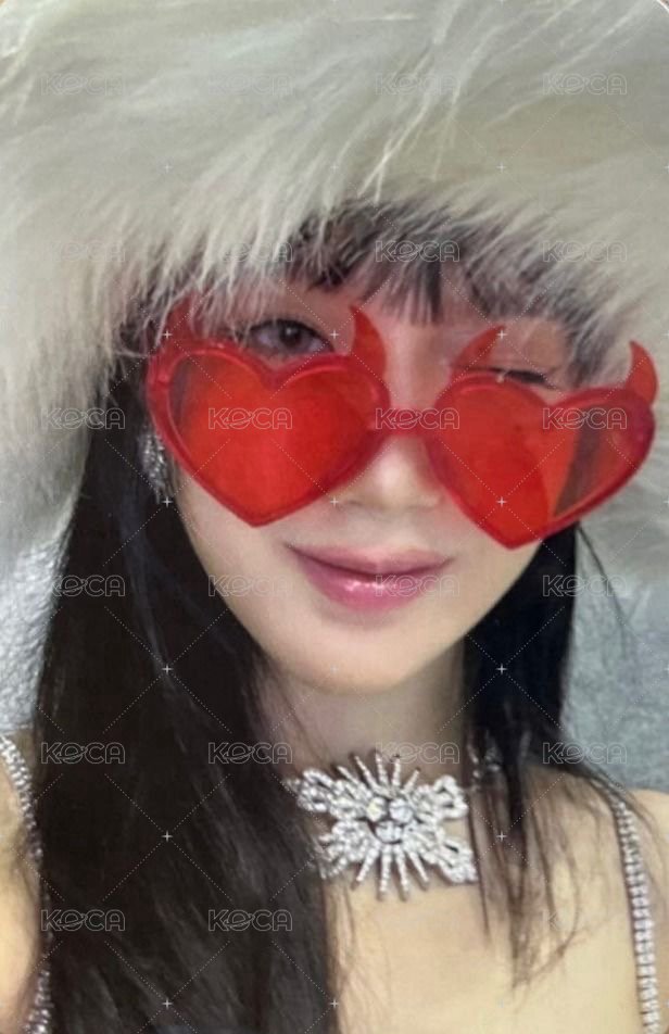 正規二 am 1.0 幸運卡 ver.愛心墨鏡 正面