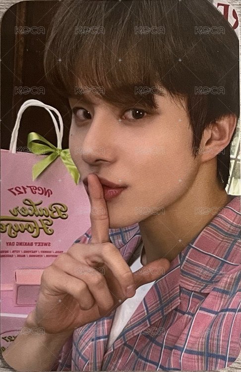 127烘焙屋 周邊卡 廷祐 正面