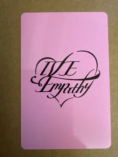 IVE EMPATHY 專輯卡 You ver.專卡