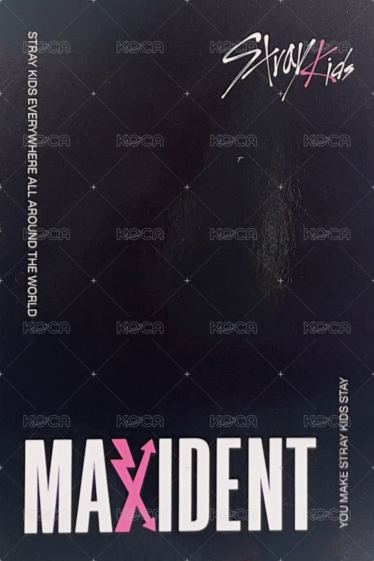 MAXIDENT sw 線下 特典卡  背面