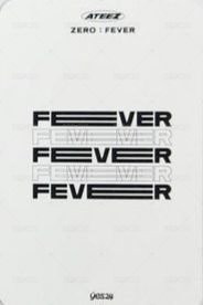 ZERO : FEVER PLATFORM ver. yes24 特典卡  背面
