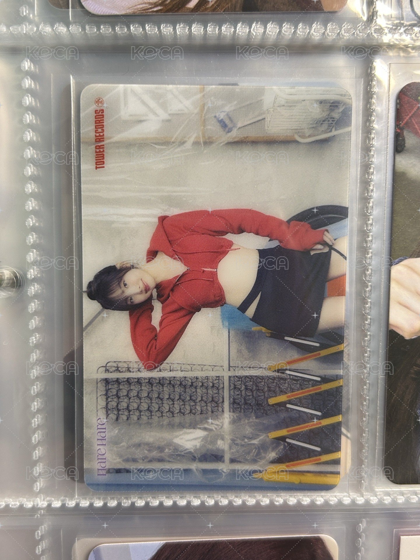 Hare Hare 塔店 特典卡  正面