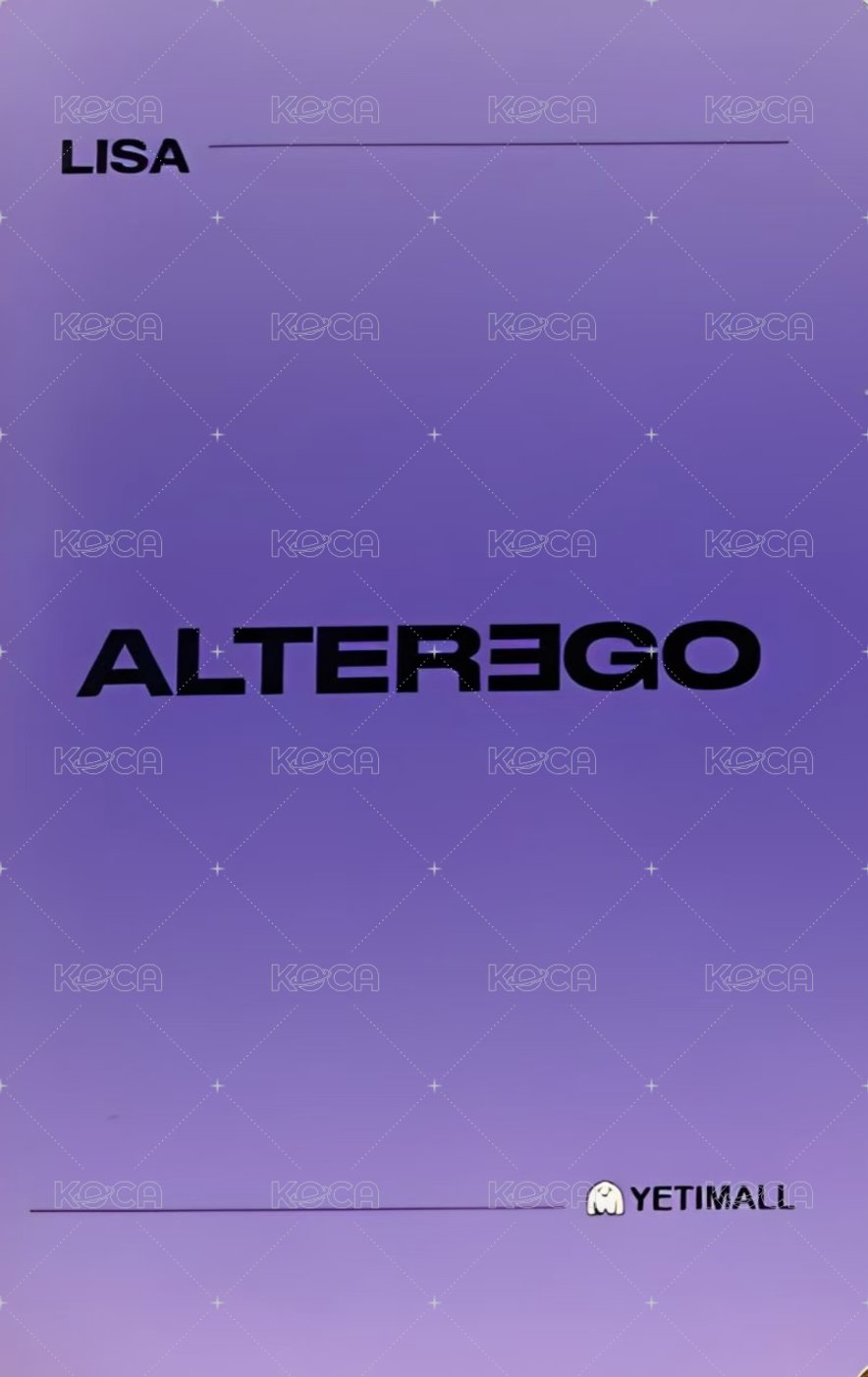 ALTEREGO yeti 幸運卡 PB ver 背面