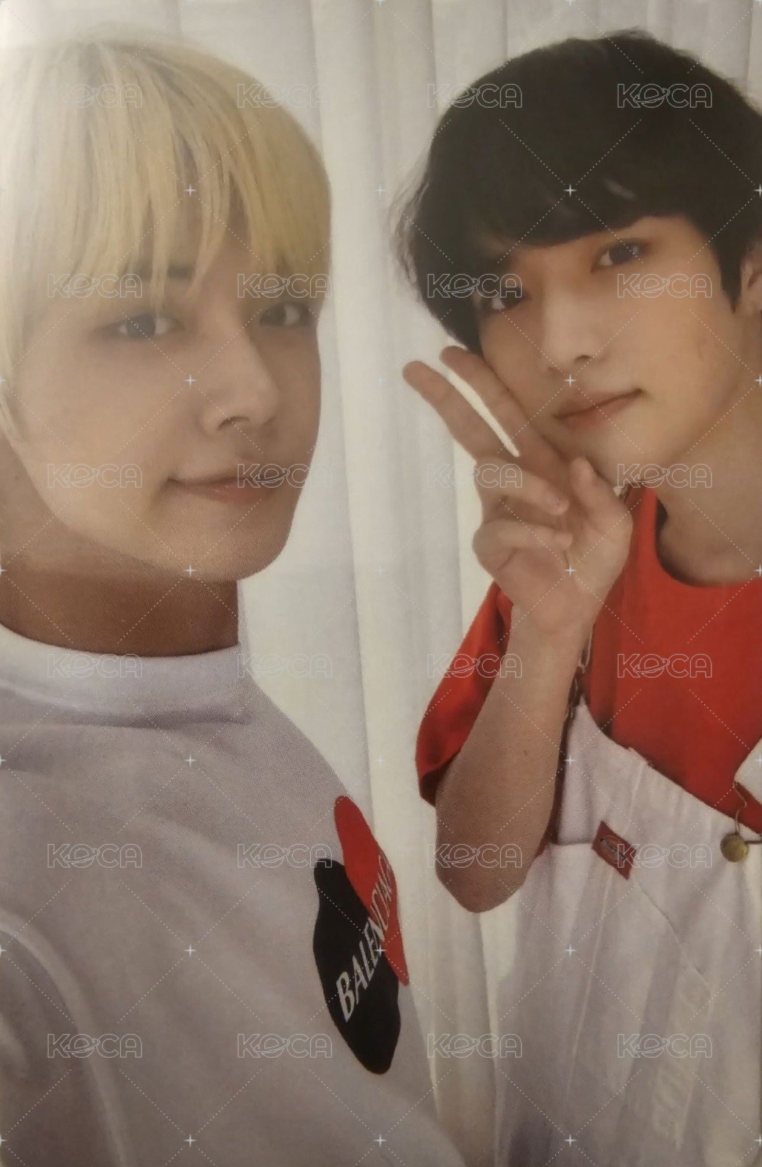 H:OUR 2 隨機卡 濟州13雙人卡 正面