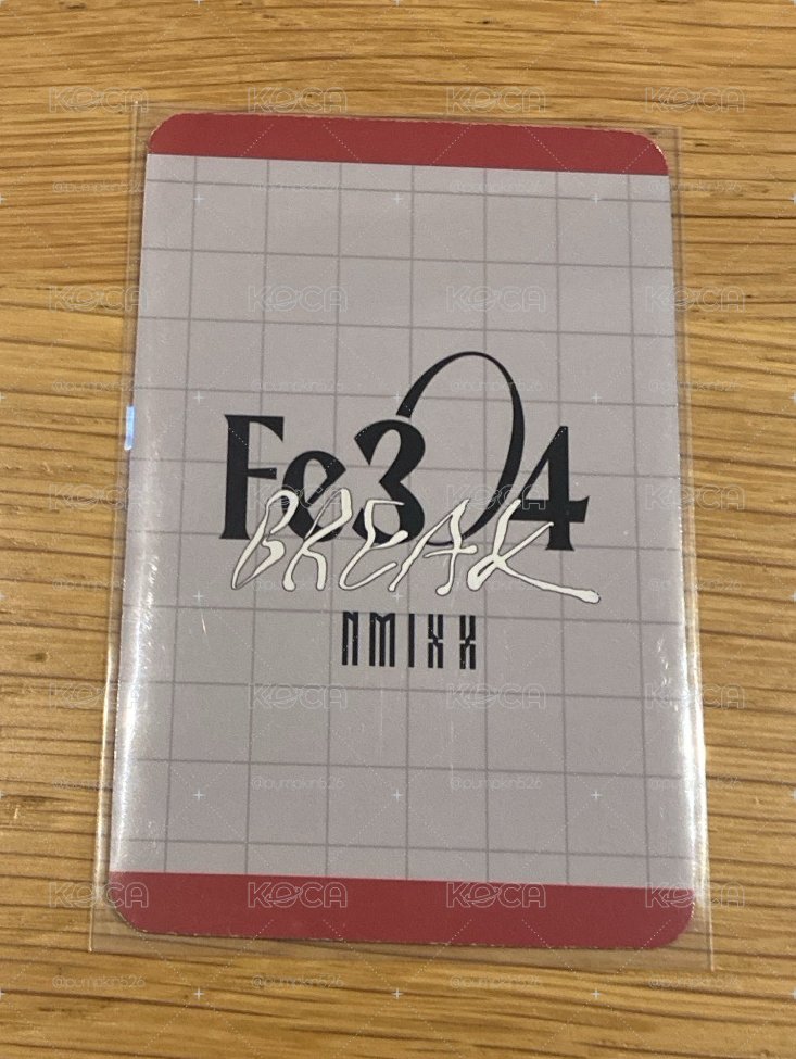 NMIXX Haewon sw特典卡 自嘲熊嫄