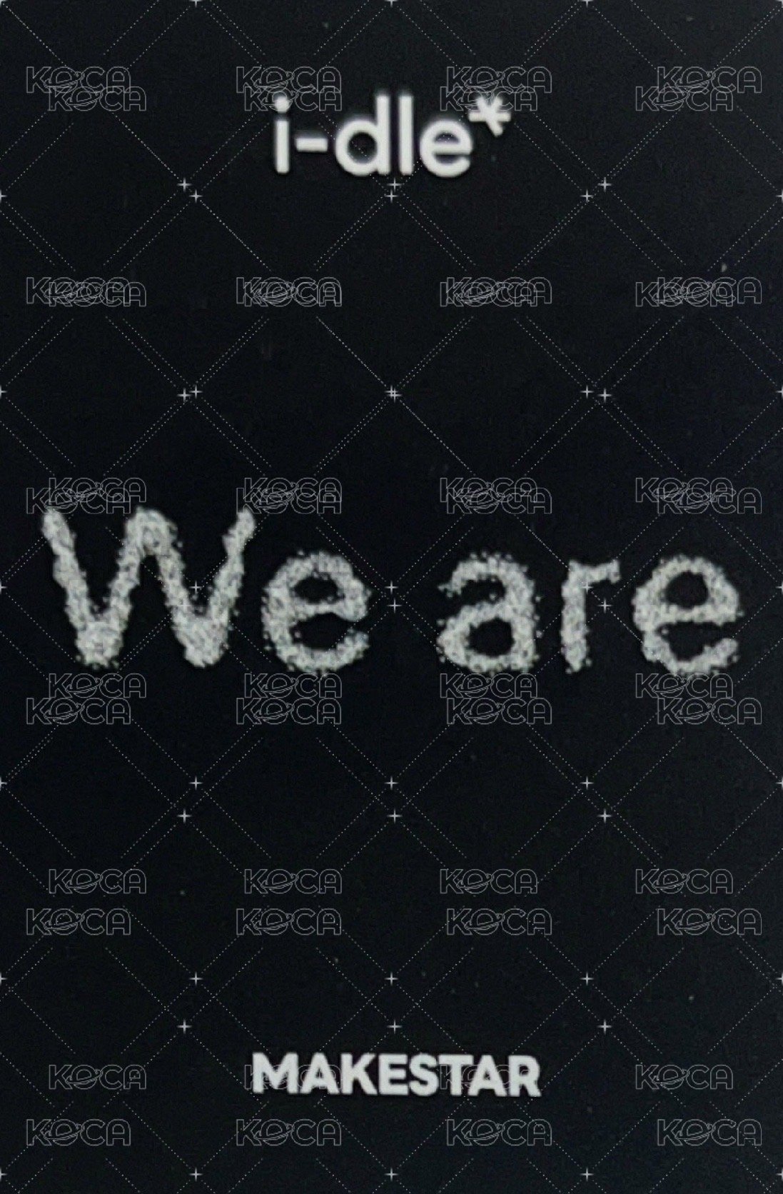 We are ms 5.0 幸運卡 懟臉 背面