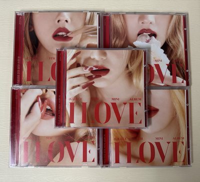 I-DLE 迷五I LOVE JC版空專