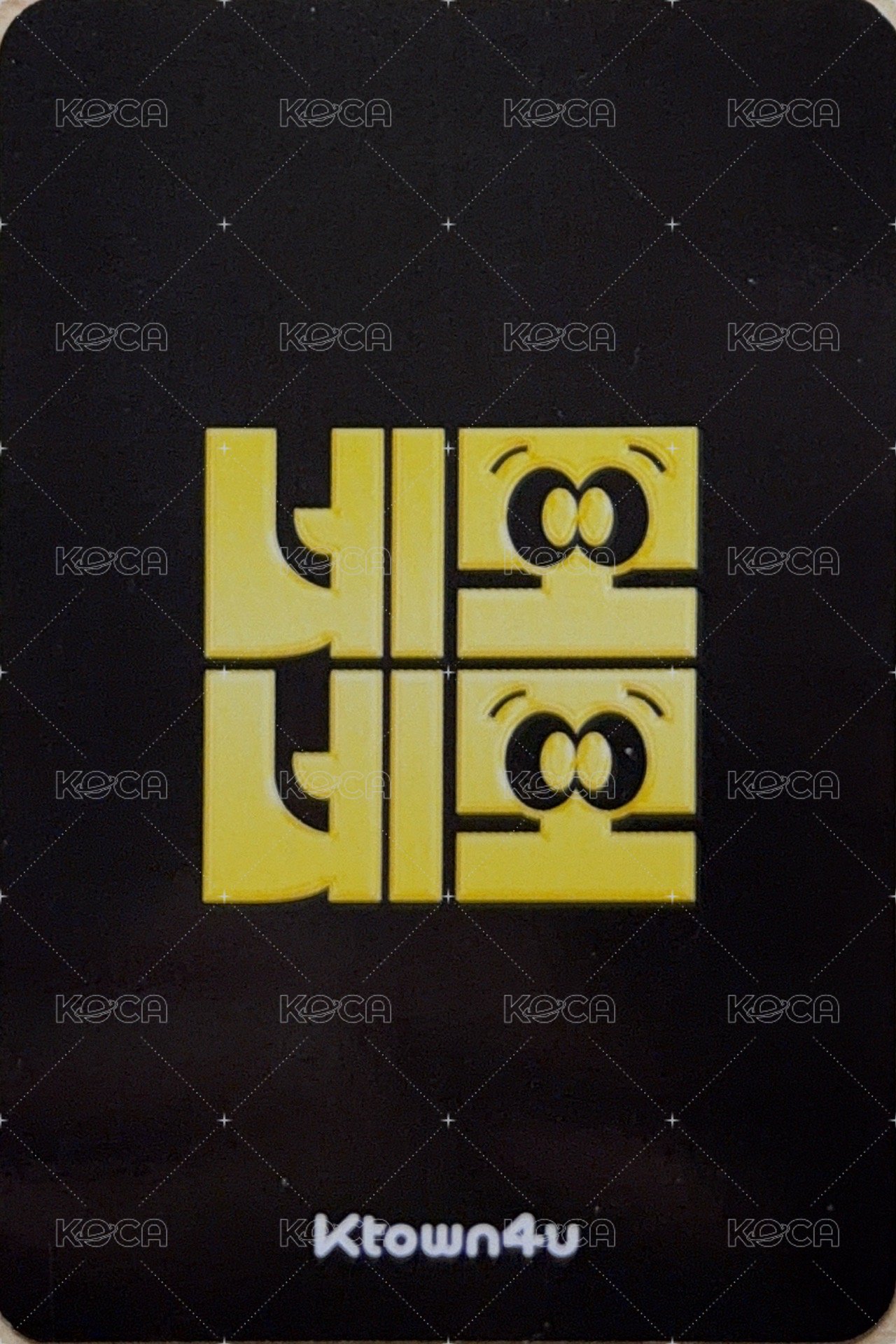 單曲三輯 k4 線上3.0 簽售卡  背面