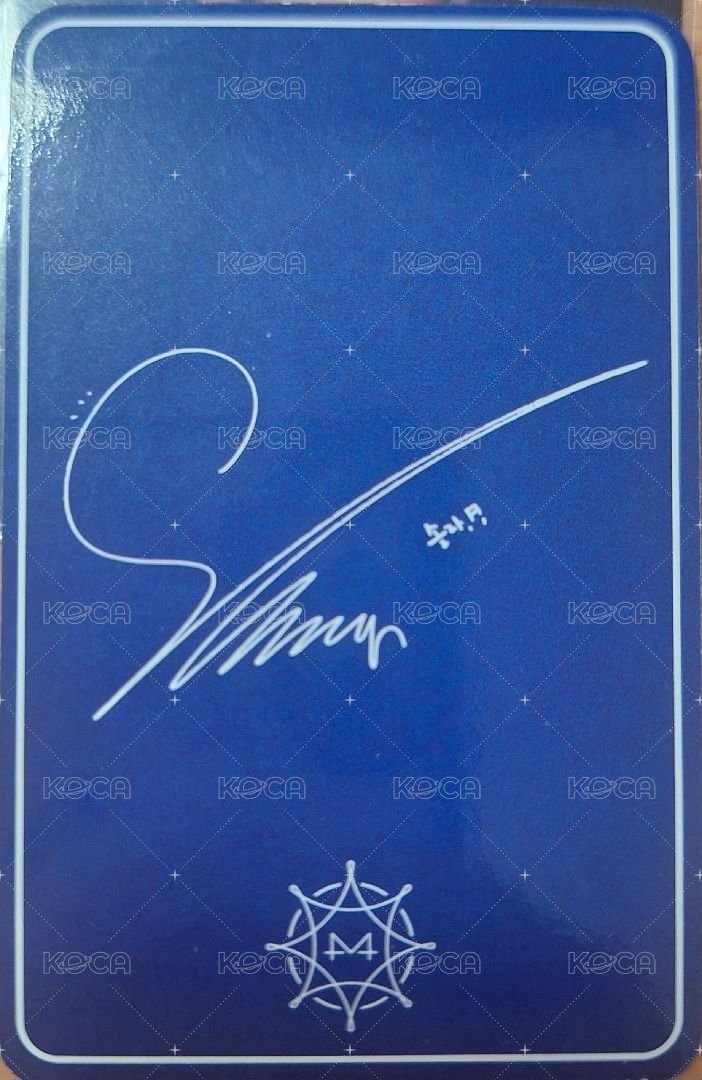 White Wind 專輯卡  背面