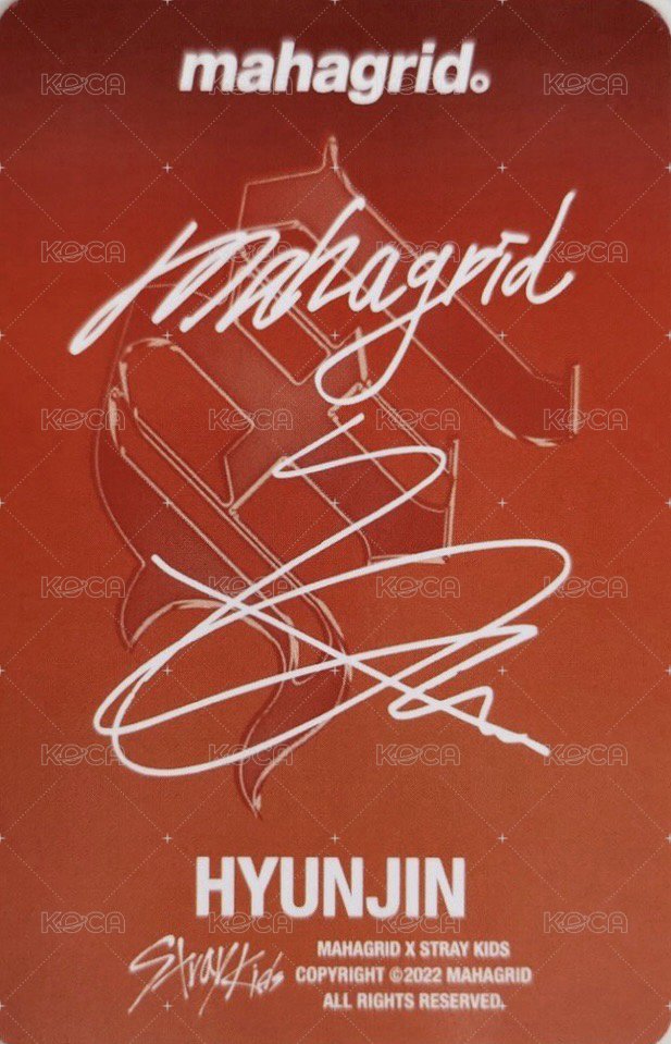 MAHAGRID 代言卡 3.0 背面