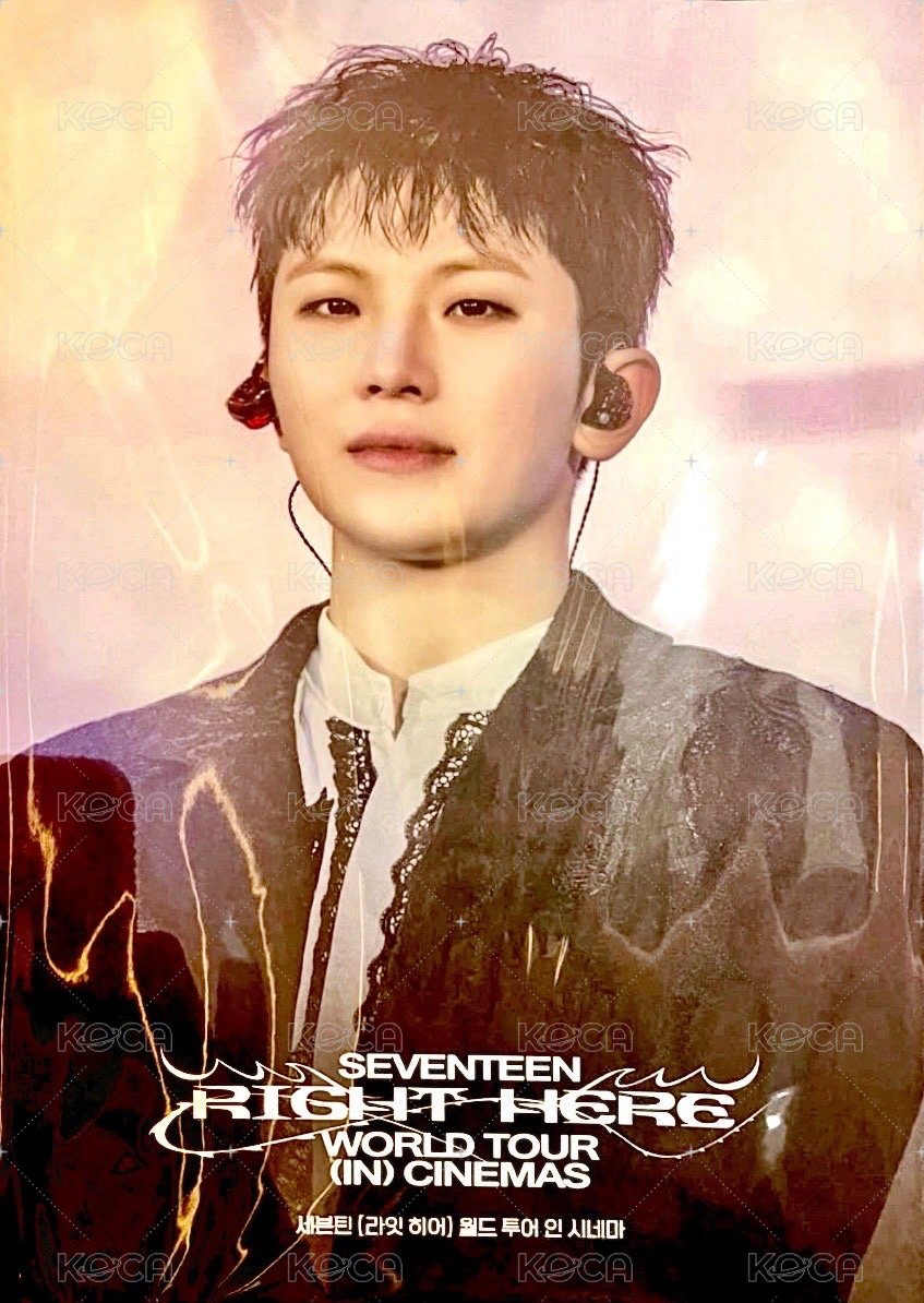 RIGHT HERE 特典海報 RIGHT HERE電影海報 正面