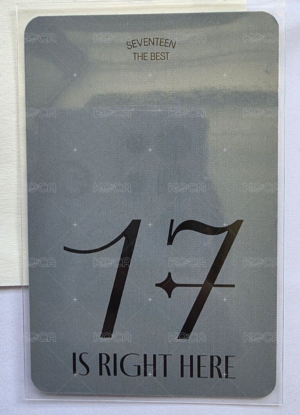 精選專 mk mp 特典卡  背面