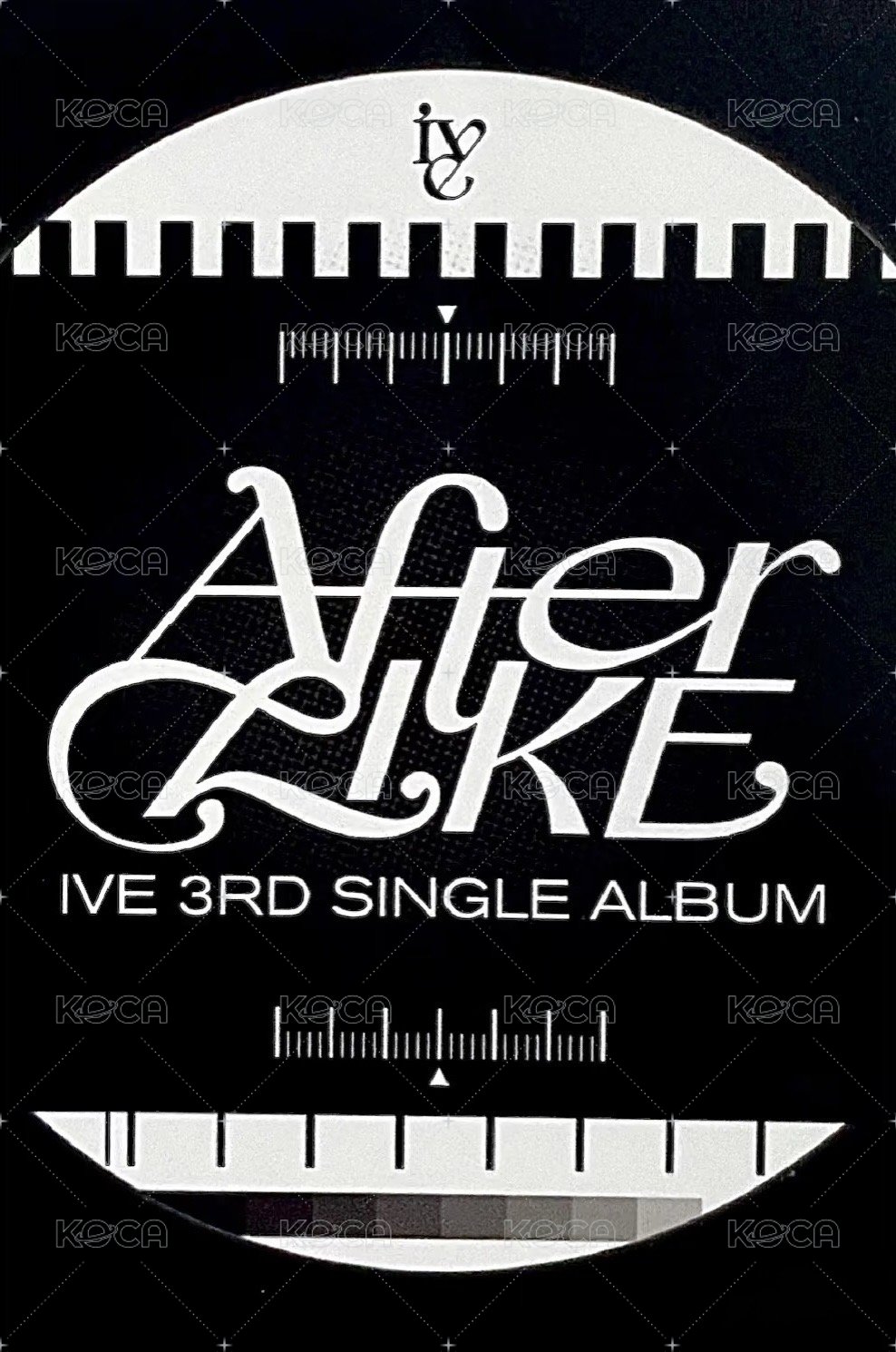 After LIKE sw 4.0 簽售卡  背面