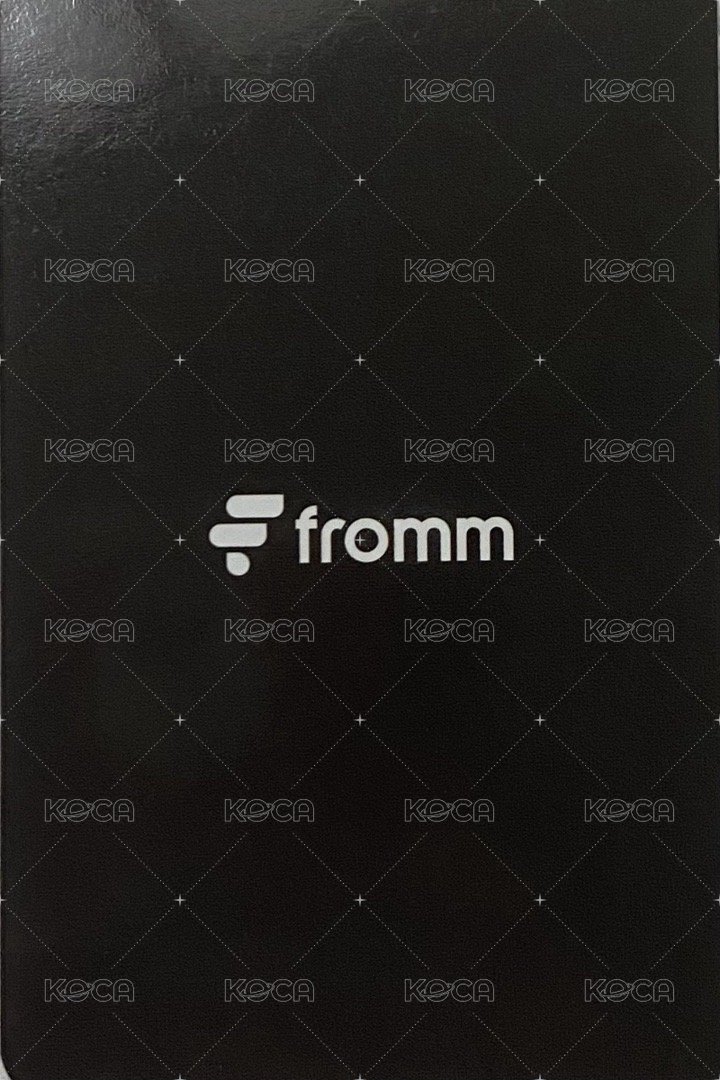 會員禮卡 fromm早鳥特典 背面