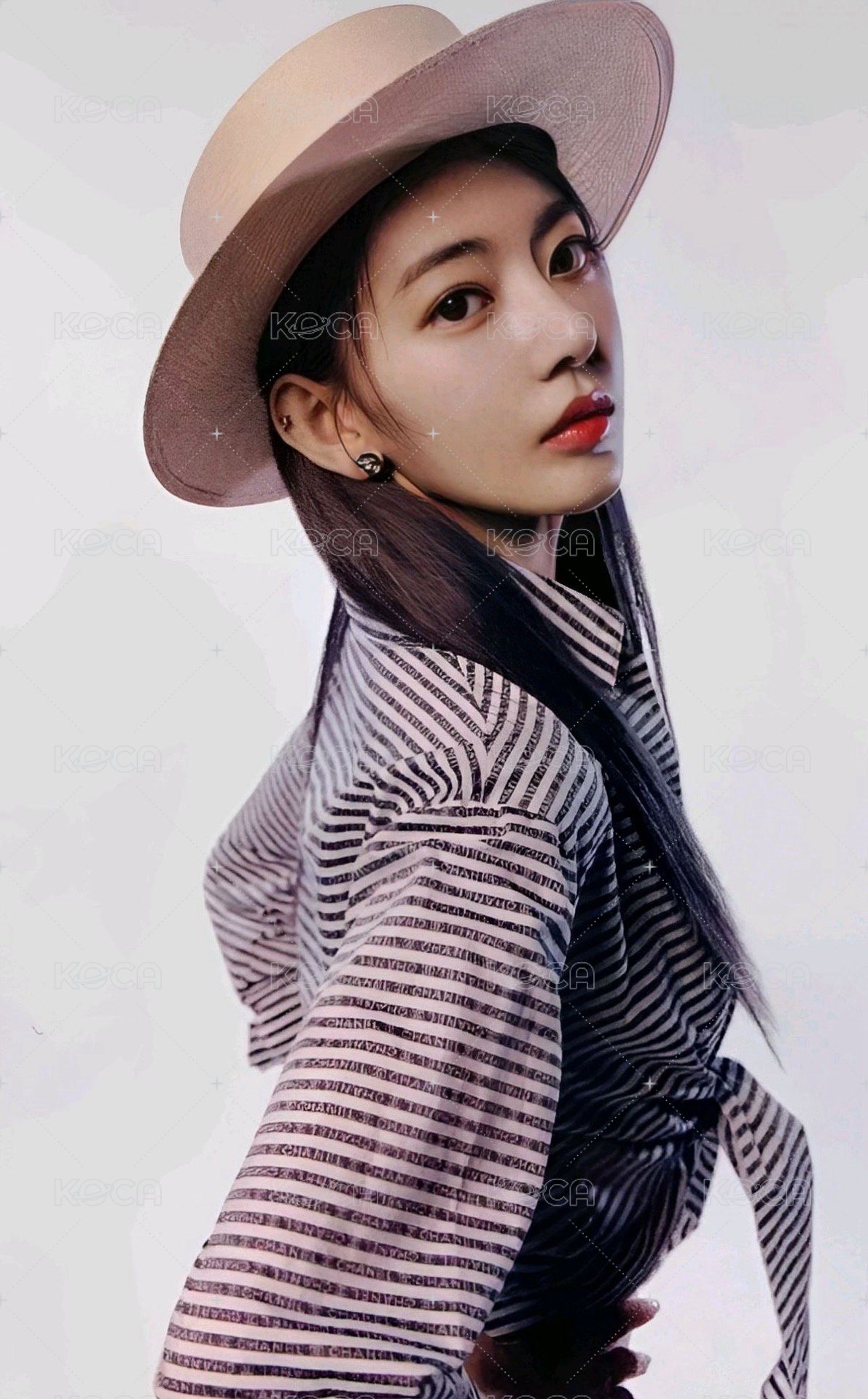 FEARLESS 專輯卡 monochrome bouque 正面