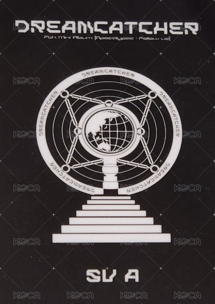 迷你七輯 wf 幸運卡 (PVC卡) 背面