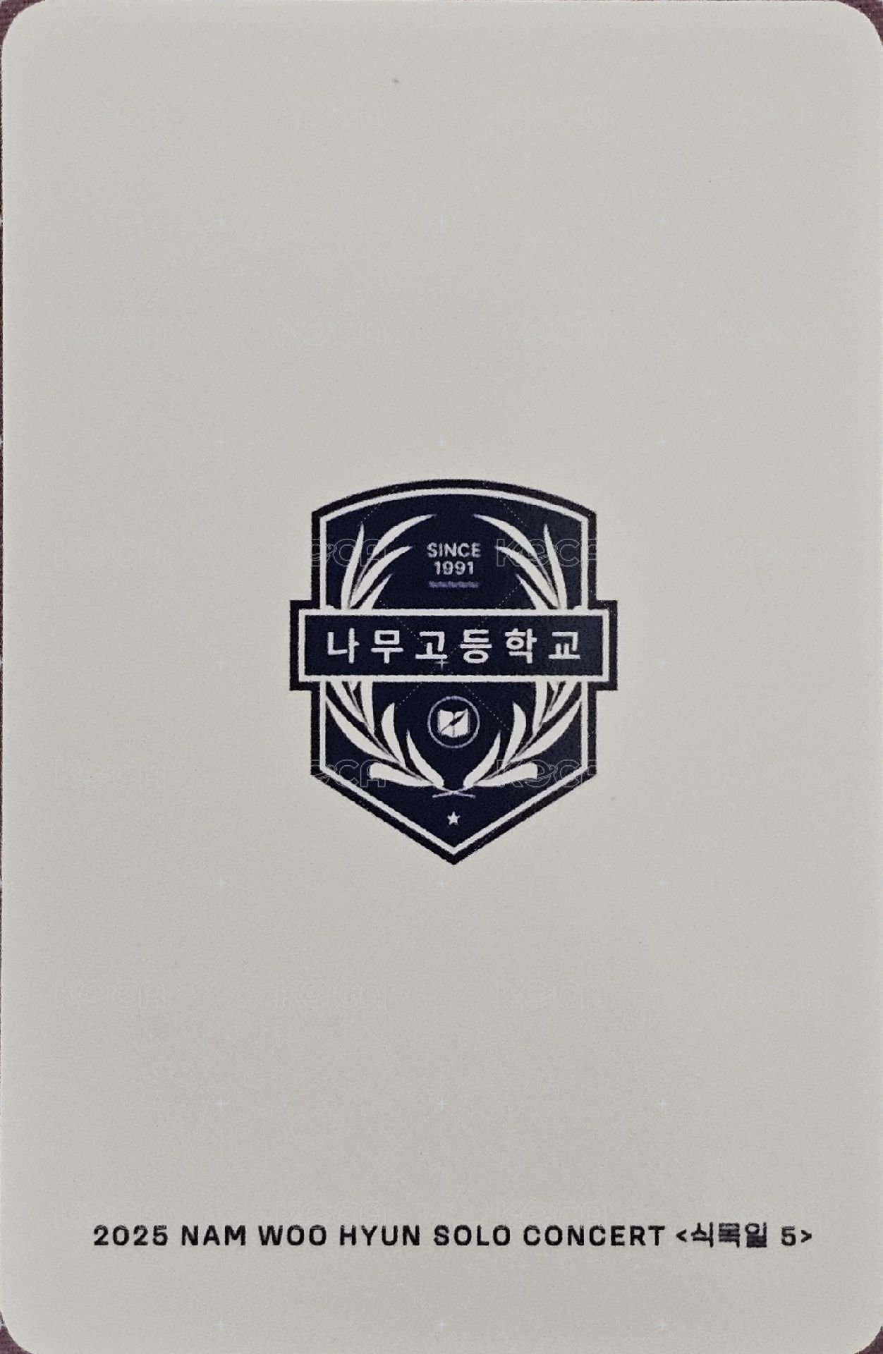 植木日5 fromm 隨機卡 未拆卡包 背面