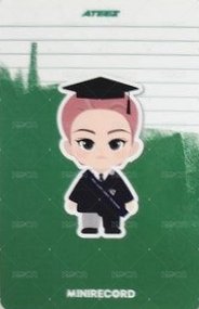 FEVER再版專 MINIRECORD Figure ver 特典卡  背面