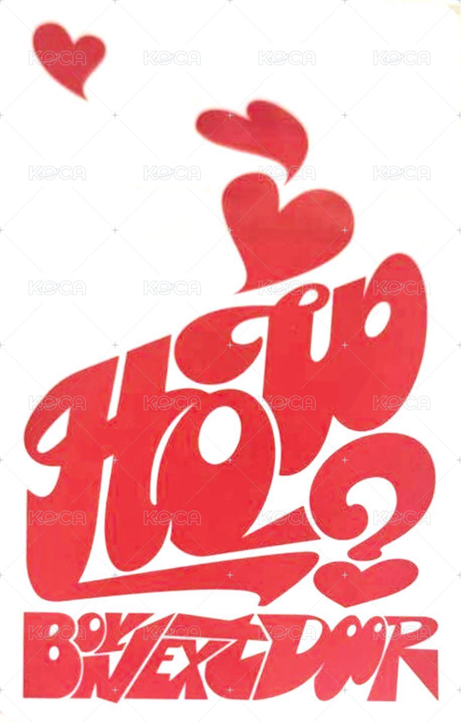 HOW? 日咖 抽選卡 1 背面