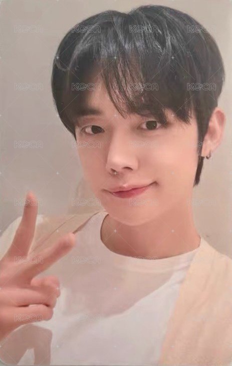 正四 yzy 1.0 簽售卡  正面