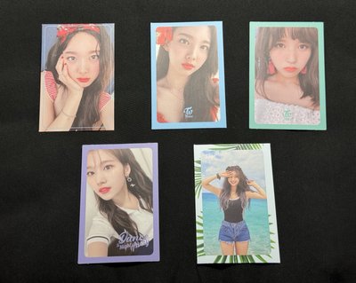 TWICE 特別二專 Summer Nights 專卡 林娜璉 MINA SANA 朴志效