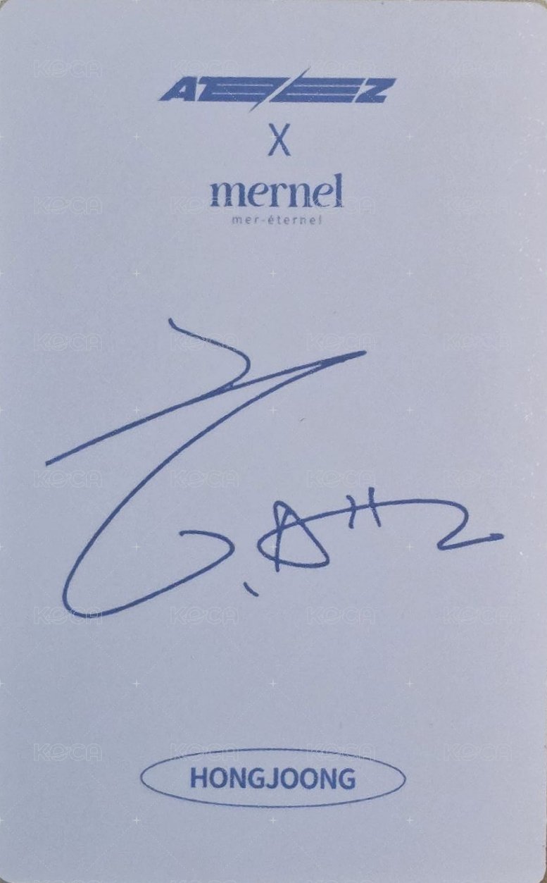 Mernel 1.0 代言卡 B ver. 背面