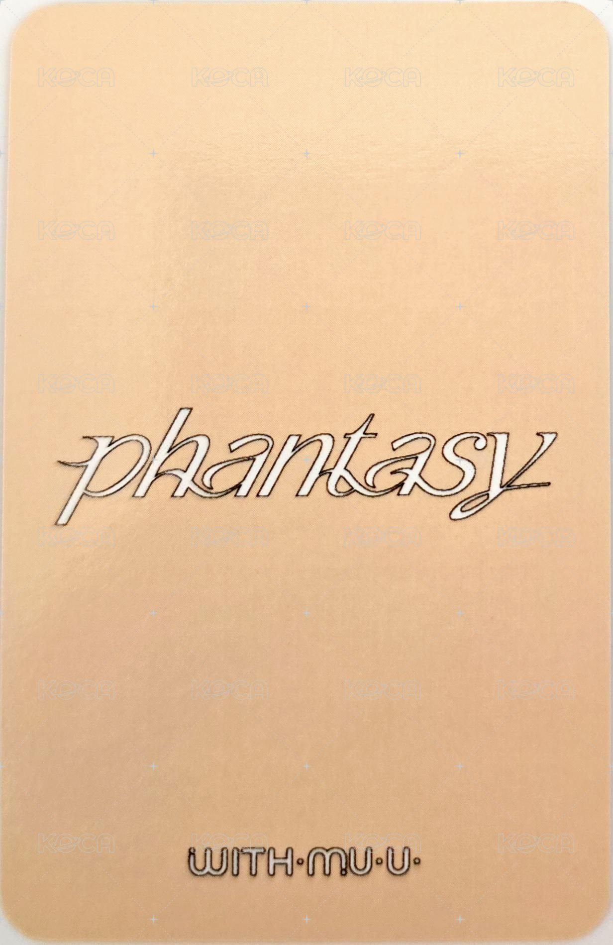 PHANTASY Pt.3 Love Letter wm 特典卡 힝구ver. 背面