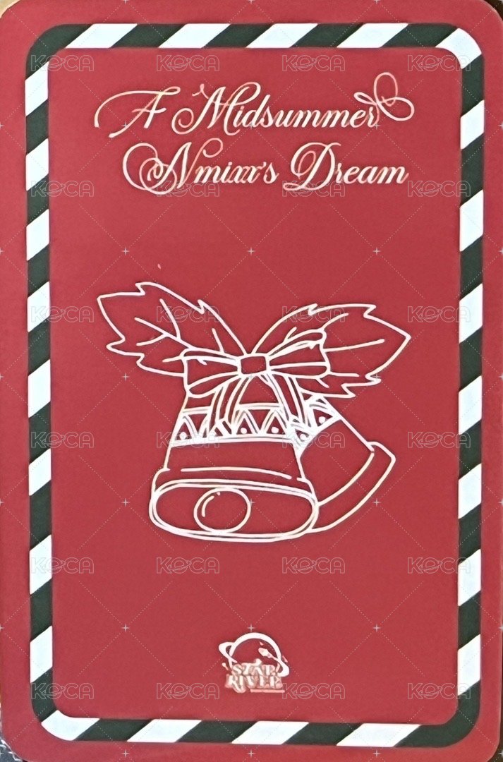 仲夏夜 sr 4.0 簽售卡 聖誕裴 背面