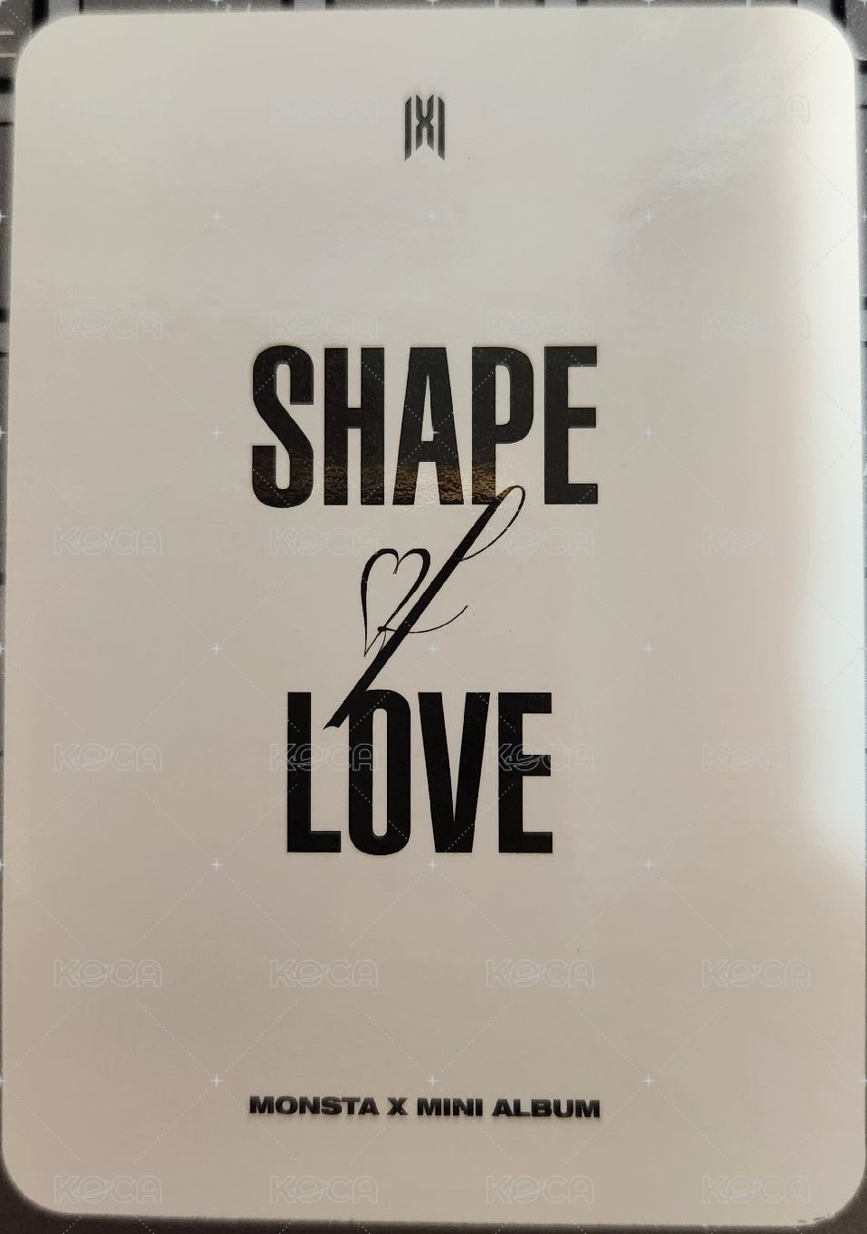 love 專輯卡 O版 背面