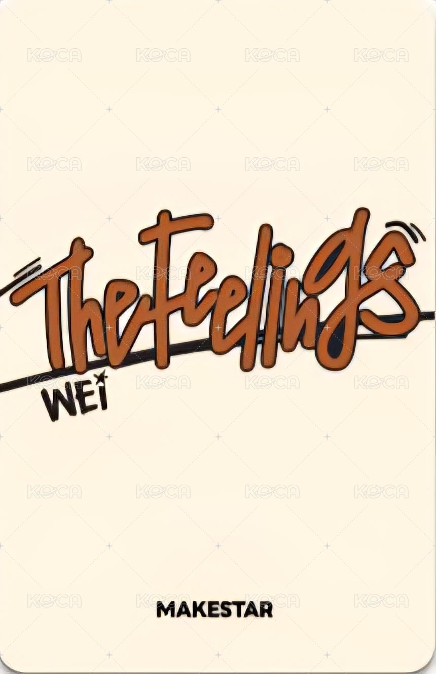 迷你七輯 ms 線上2.0 簽售卡 牛角扣大衣ver. 背面