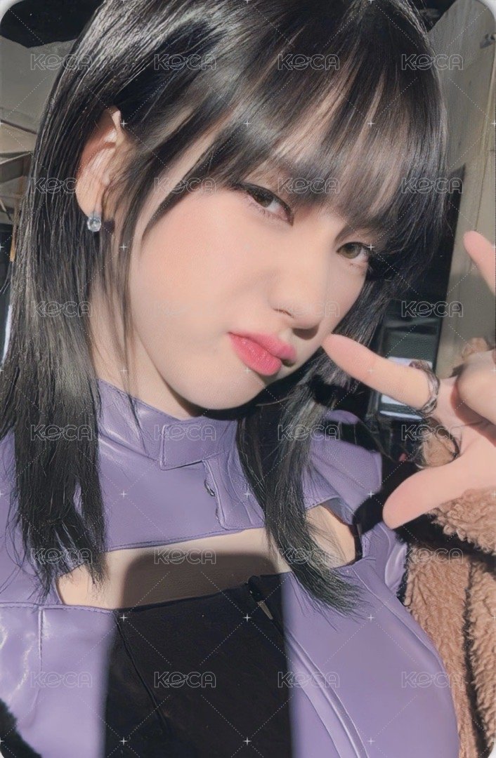 正規一 愛豆驛站 特典卡 預售A柚 正面