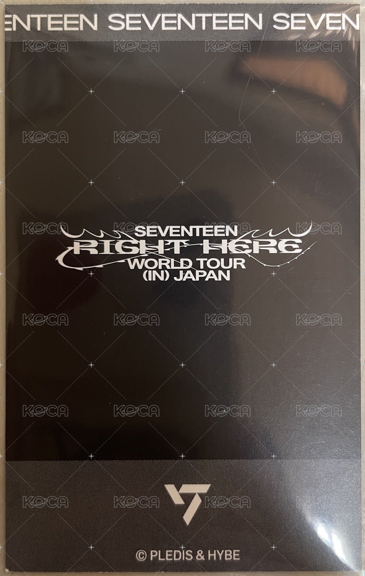 RIGHT HERE 隨機卡 日巡拍立得 背面