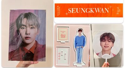 寛 PoL相框、21年cafe立牌、hanabi小扇+BTSJP毛巾