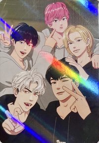 六夏 周邊卡 帽T 鐳射閃卡