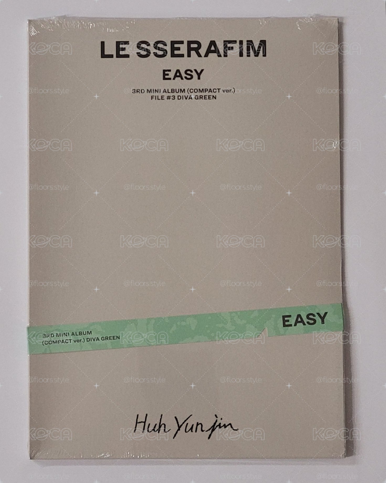 LE SSERAFIM EASY 未拆專 COMPACT版 YUNJIN 單封