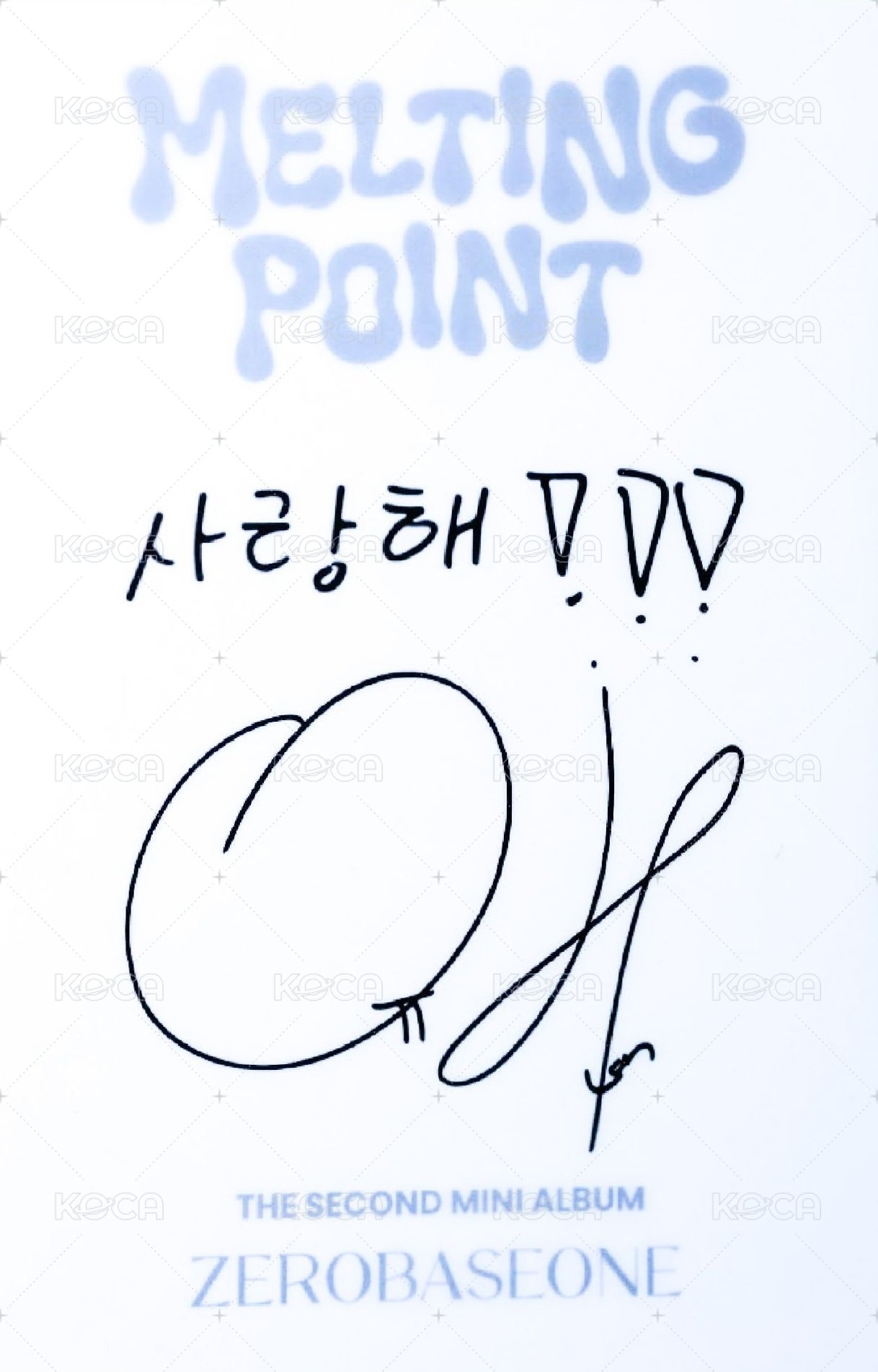 迷二 專輯卡 DIGIPACK ver. 背面