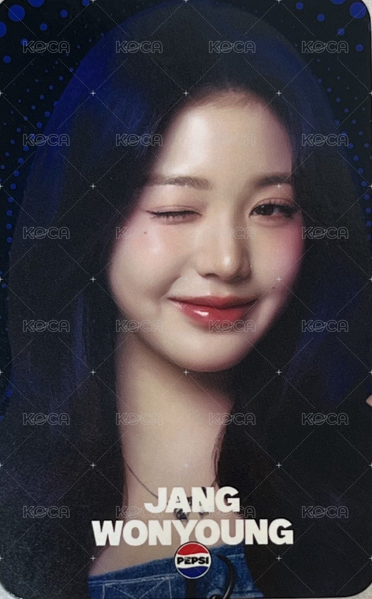 百事 代言卡 8.0 正面