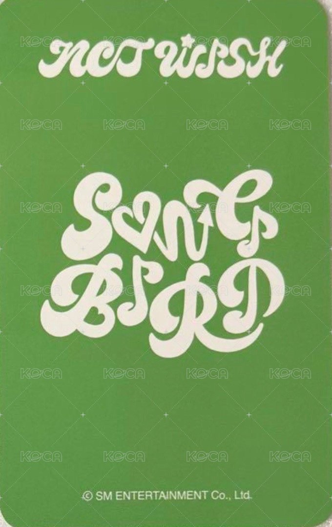 Songbird ALLMD 2.0 簽售卡  背面